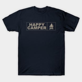 Happy Camper Logo Apparel & Accessories T-Shirt